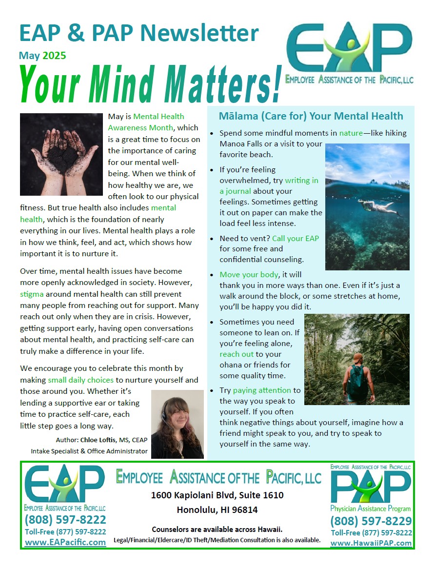 May 2025 Newsletter